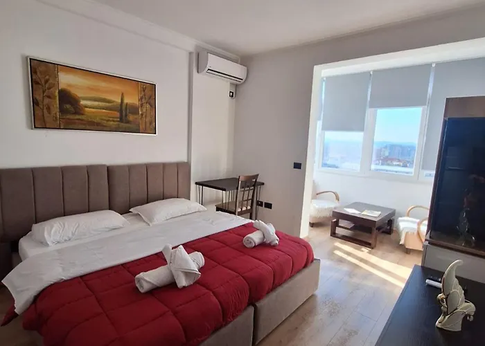 Albania Apartment Near Tirana City Center Double Or Twin Bed